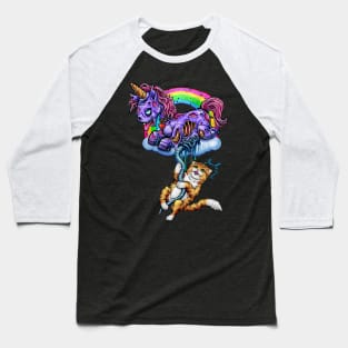 Zombie Unicorn Baseball T-Shirt